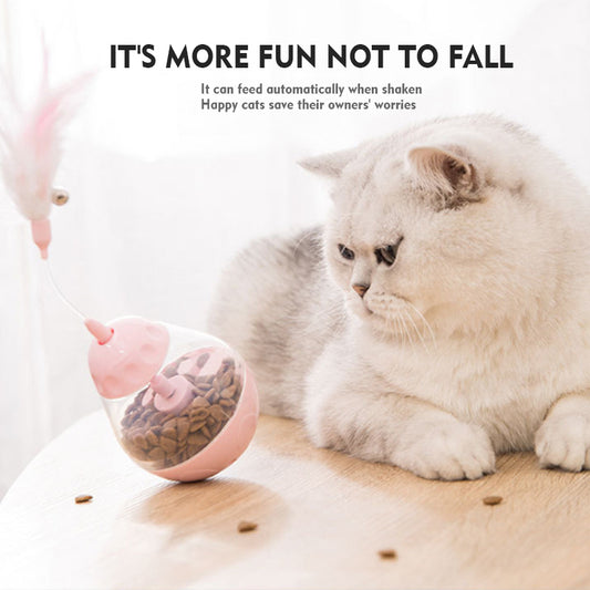 Walfinds-Interactive Leakage Cat Toy