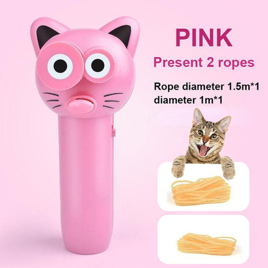 Electric Rope Launcher Teasing Cat Toys