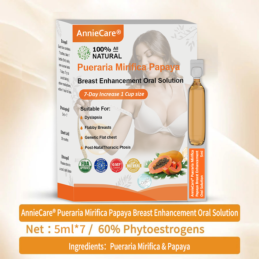 AnnieCare® Pueraria Mirifica Papaya Breast Enhancement Oral Solution📈（𝑭𝒖𝒍𝒍𝒆𝒓 𝑩𝒓𝒆𝒂𝒔𝒕𝒔 - 𝑩𝒐𝒐𝒔𝒕𝒔 𝑭𝒂𝒕 𝑴𝒆𝒕𝒂𝒃𝒐𝒍𝒊𝒔𝒎 - 𝑹𝒆𝒔𝒕𝒐𝒓𝒆𝒔 𝑺𝒌𝒊𝒏 𝑬𝒍𝒂𝒔𝒕𝒊𝒄𝒊𝒕𝒚）