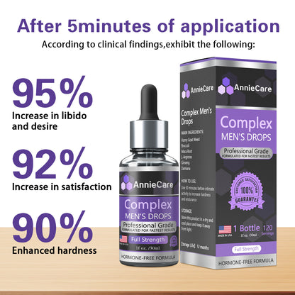 AnnieCare® Complex Men's Drops🚀[Super-Potent Version💥]🛬