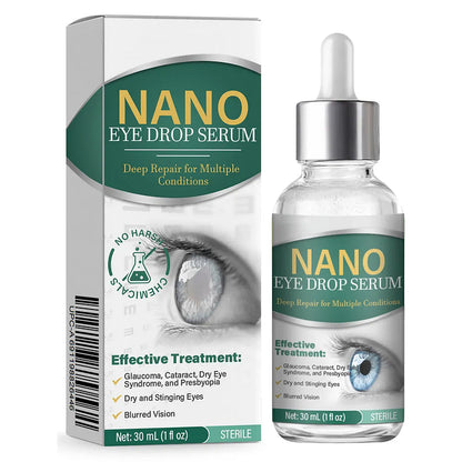 AnnieCare® Nano Eye Drops Serum ✅FDA Approved(Suitable for presbyopia, dry eye syndrome, glaucoma, and cataracts)