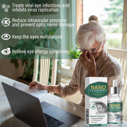 AnnieCare® Nano Eye Drops Serum ✅FDA Approved(Suitable for presbyopia, dry eye syndrome, glaucoma, and cataracts)