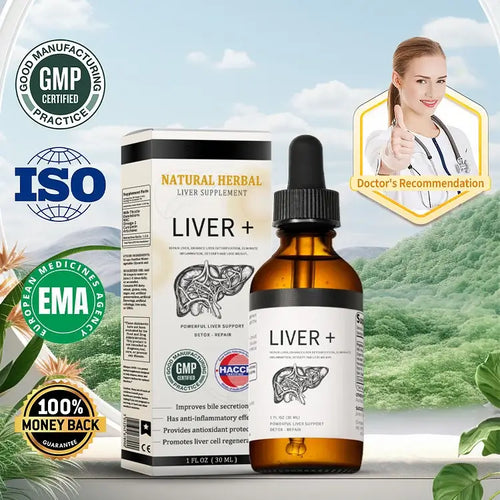 AnnieCare® Supplément naturel à base de plantes pour le foie - Soutien puissant du foie - Détox et réparation - Diminue la glycémie et les lipides
