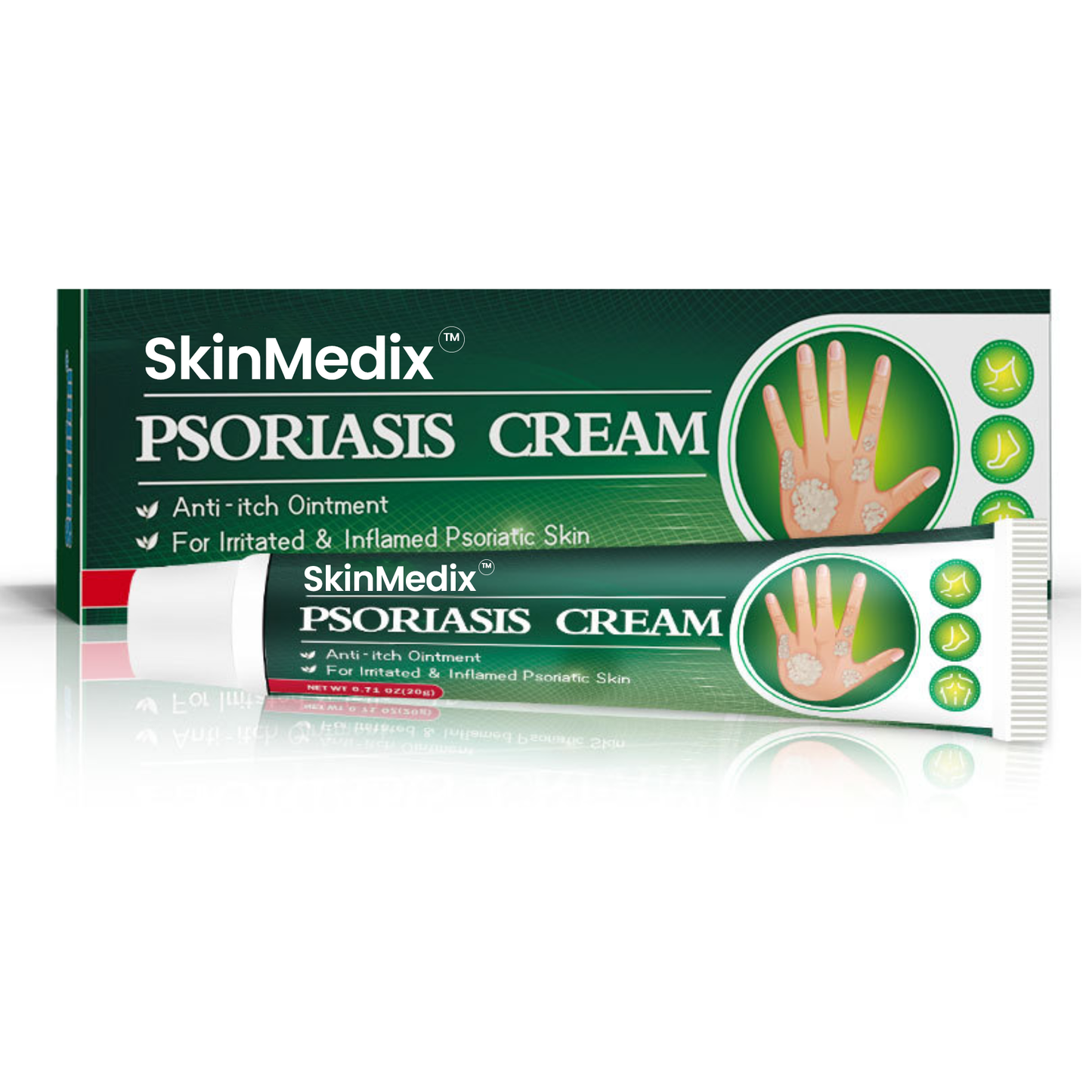 SkinMedix™ Natürliche Schuppenflechte-Creme aus krautigen Pflanzen 