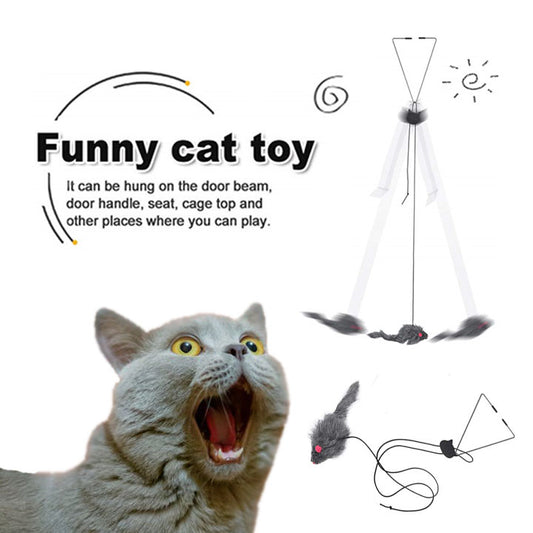 Hanging Mouse Interactive Indoor Cat Toy