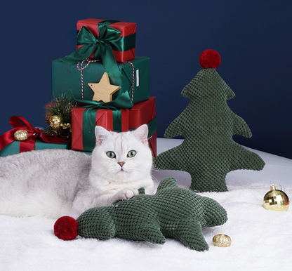 Christmas Tree Catnip Pillow Bite & Scratch Resistant Cat Toy