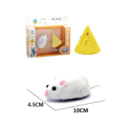 Simulation Mouse Remote Control Tease Cat Interactive Toy