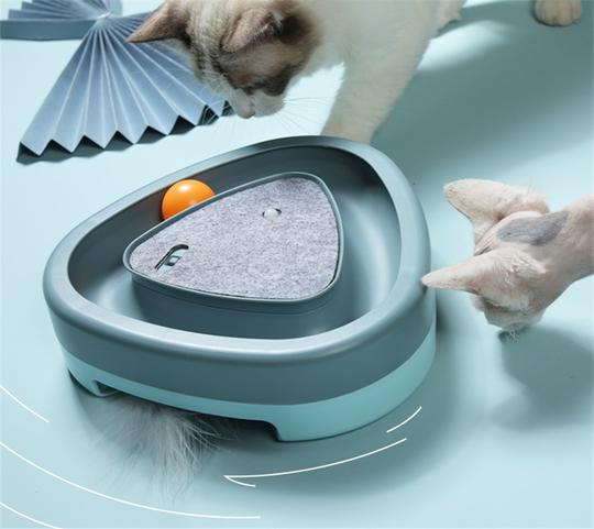 Electronic Turntable Ball Automatic Interactive Cat Toy