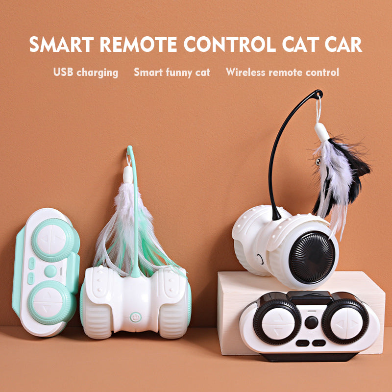 Smart Remote Control Teasing Cat Toy