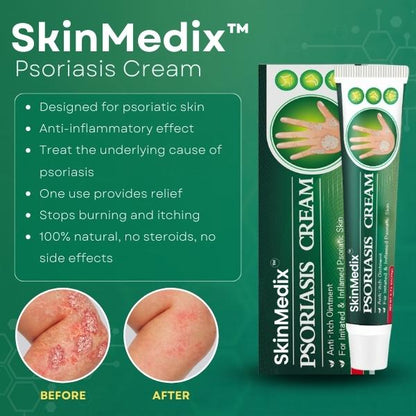 SkinMedix™ Upgraded Natural Herbaceous Plants Psoriasis Cream